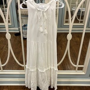 Johnny Was Jade white eyelet dress XS